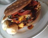 Foto del paso 6 de la receta: Thins de carne y Huevo