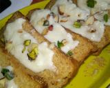 A picture of step 4 of Instant shahi tukda without oil...