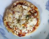 A picture of step 5 of No yeast Veg Pizza.