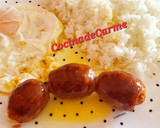 Foto del paso 4 de la receta: Arroz con chorizos 🔥 y huevo