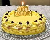 Foto del passaggio 12 della ricetta Torta con crema pasticcera ed amarene 🍒