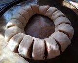A picture of step 10 of #Swedish Tea Ring#4weekChallenge.