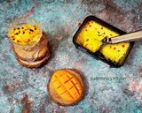 A picture of step 3 of Mango Ice-cream 🍧.