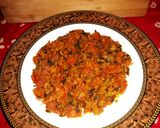 A picture of step 6 of Gajjar methi ka salan.