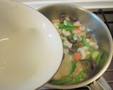 蘑菇燴雙鮮的食譜步驟6照片