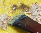 A picture of step 3 of Leftover Rice Barfi.