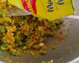 A picture of step 2 of Maggi masala vegetables cutlets.