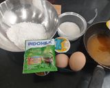 Foto langkah ke 1 dari resep Bolu Kukus Matcha.