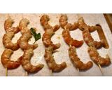 Foto del passaggio 1 della ricetta Spiedini di scampi 🍤