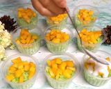 Foto langkah ke 4 dari resep MANGO STICKY RICE PANDAN (KETAN MANGGA) ENAK DAN GURIH.