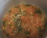A picture of step 4 of Kunwara chawal.