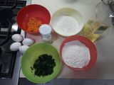 Fideos caseros de acelga y de zapallo anco