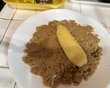 A picture of step 2 of Bananacue.