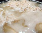 A picture of step 1 of Veg Noddles with dry manchurian balls.