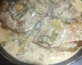 Foto del paso 6 de la receta: Lomo de cerdo al verdeo, a caballo y gratinado con rusa original