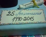 Foto del paso 20 de la receta: Torta 25 aniversario de egresados