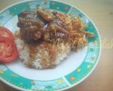 Foto langkah ke 7 dari resep Ayam bumbu sambal rujak (pedas, asam, manis, gurih).