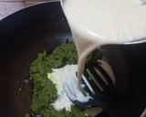 A picture of step 4 of Green Gram halwa.