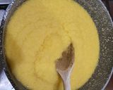 A picture of step 1 of Fried Polenta Hearts with Pioppini Mushroom Ragù.