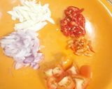 Foto langkah ke 1 dari resep Tumis Pedas Kangkung + Tahu.