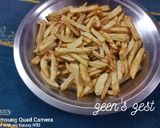A picture of step 3 of Masala Fries.