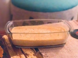Flan con banana