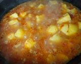 A picture of step 5 of Gravy Aloo.