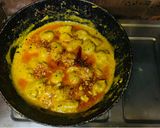 A picture of step 4 of Kadhi pakore.