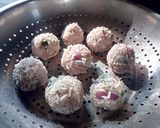 কদমফুল মোমো (চিকেন ফ্লাওয়ার ডাম্পলিং) (kadamful momo recipe in Bengali) রেসিপি ধাপ - 6 ছবি