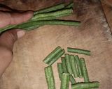Foto langkah ke 1 dari resep Oseng tempe kacang panjang.