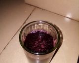 A picture of step 2 of Zobo drink 🍷.