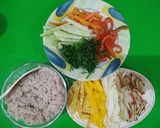 Foto langkah ke 5 dari resep 🌸Kkott gimbab / gimbab bunga🌸 kimbab korea.