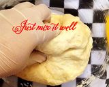A picture of step 4 of Bhaalu shahi #Foodies&Friends.