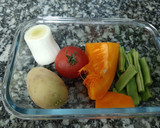 Foto del paso 1 de la receta: Papilla de verduras para bebés