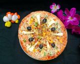 गोल्डन कॉर्न पिज़्ज़ा (Golden corn pizza recipe in Hindi) रेसिपी चरण 6 फोटो