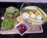 Foto del paso 1 de la receta: Menestra de verduras con jamón apto para personas con diabetes