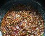 A picture of step 5 of Prawns biryani.