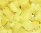 A picture of step 2 of Hariyali Aloo.