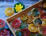 A picture of step 18 of Lotus flower cookies.