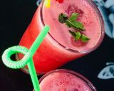 A picture of step 3 of Watermelon freeze.