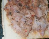 A picture of step 2 of Malaiboti sandwich.