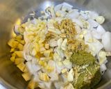 A picture of step 1 of Shalgam ka saag.