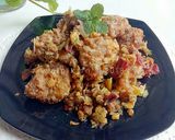 Foto langkah ke 3 dari resep Udang Geprek Telur Asin.