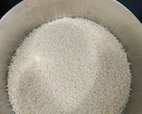 A picture of step 1 of Bhagar Rice cutlet.
