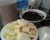 Foto langkah ke 1 dari resep Puding Brownies.