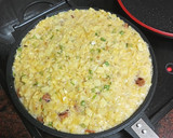 Foto del paso 5 de la receta: Tortilla de papas, calabacín, cebolla y chistorra