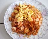Foto langkah ke 3 dari resep Nasi goreng bumbu padang.