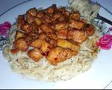 White sauce pasta with schezwan chicken recipe step 9 photo