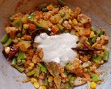 A picture of step 8 of Navaratan Korma.