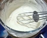 A picture of step 3 of Rose Gulkand mousse.